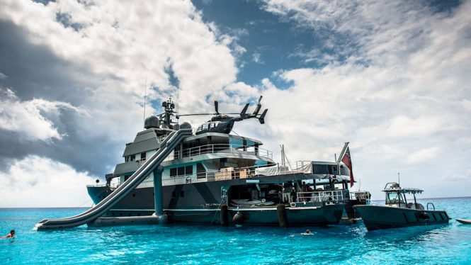 PLAN B with an amazing selection of water toys and tenders