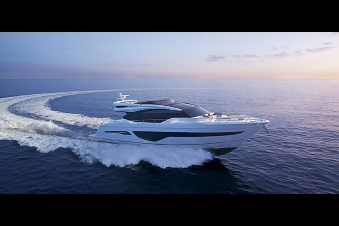 Princess Yachts sportsbridge yacht S78