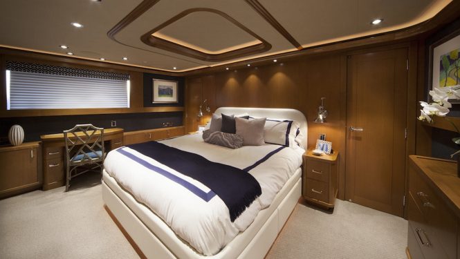 Superyacht FAR NIENTE - Master suite