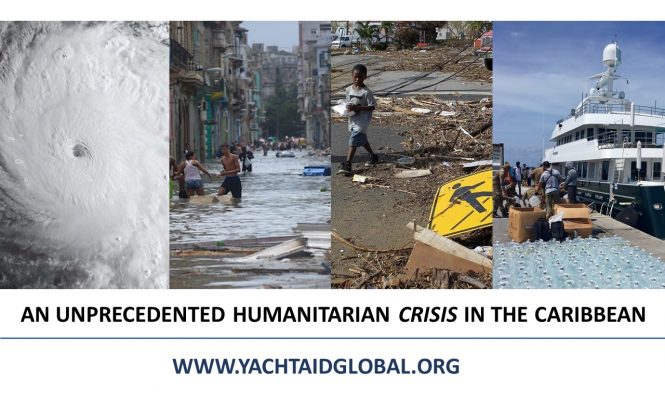 The SuperYacht Aid Commission deploys Yacht Aid Global to the Caribbean islands