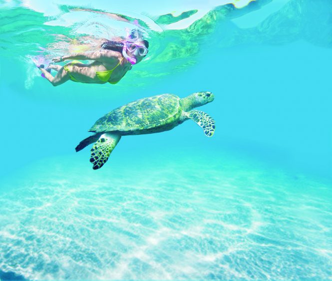 Woman snorkelling ©Tobago Division of Tourism