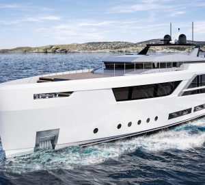 Baglietto and Hot Lab new V-line superyacht