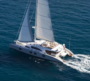 Charter newly refitted luxury catamaran Ipharra in the Caribbean