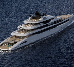 Three state-of-the-art superyacht concepts