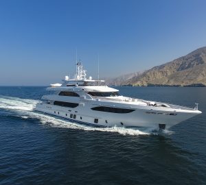 Seventh Majesty 135 superyacht delivered by Gulf Craft
