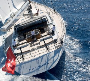Charter award-winning sailing yacht PALMIRA in the Caribbean and Bahamas 