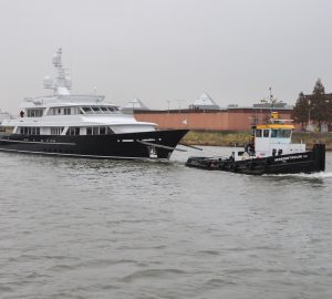 Recently launched Feadship Superyacht Femke (ex Project 697)