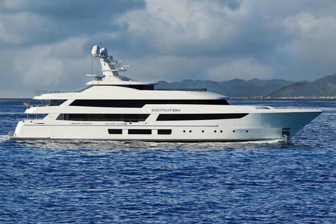 Westport 65m superyacht W65 concept