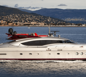 Speedy open yacht Vitamin available for summer charters in the South of France