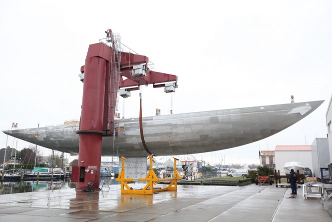 TC127 getting ready for launch - Photo credit Hoek Design