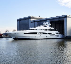 50m Motor Yacht WHITE (Project Ayla) by Heesen Launched
