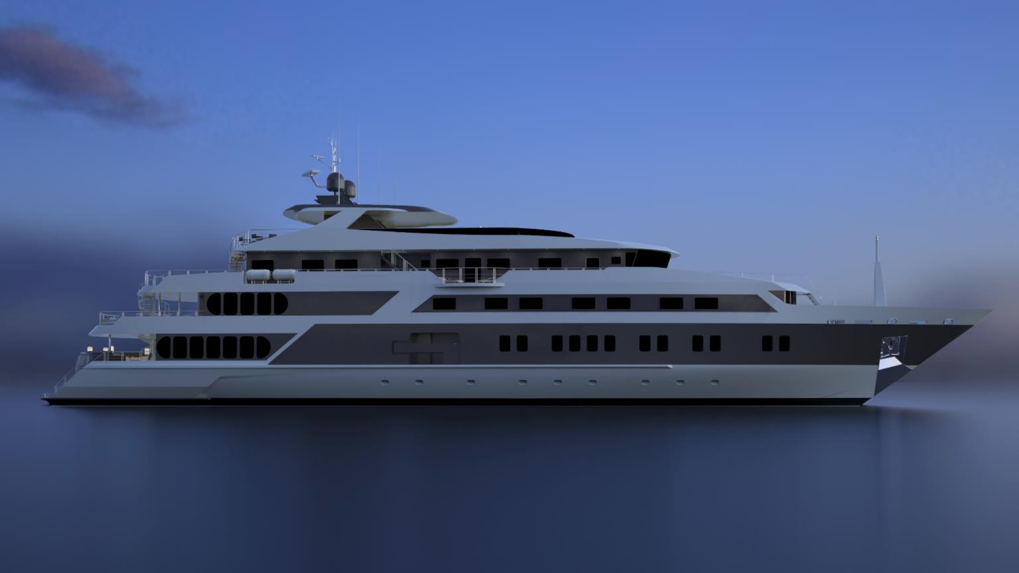 serenity yacht austal