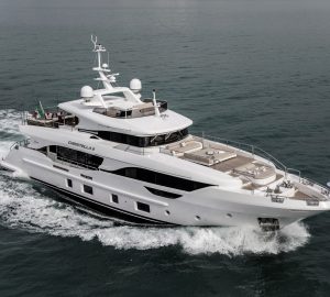 Successful delivery of M/Y Christella II, the first hull in the Delfino 95' series