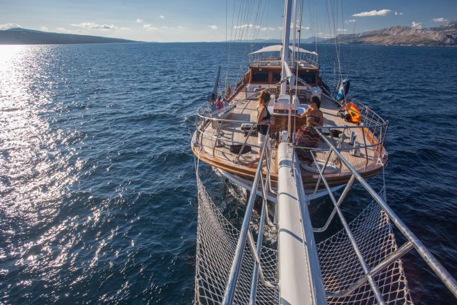 Cruising aboard Stella Maris