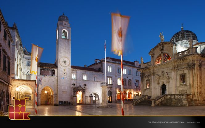 Dubrovnik by night - Photo credit Dubrovnik Tourist Board
