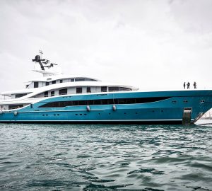 Turquoise launched its largest yacht 77m superyacht GO