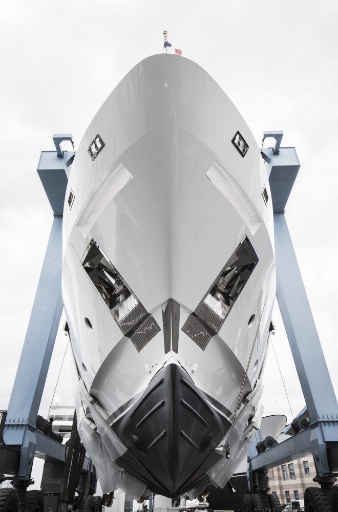 BF106 superyacht Charade launched by Benetti