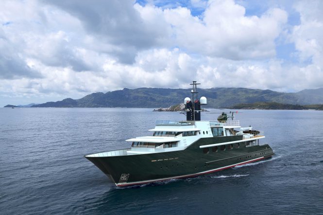 Highlander charter yacht by Feadship