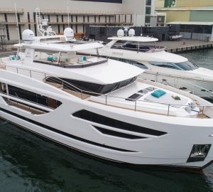 26m Sunrise launched by Horizon Yachts