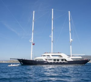 Brand-new 50m charter yacht MEIRA launched at Neta Marine