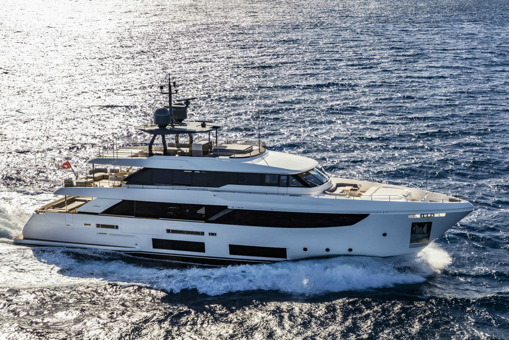 Navetta 33 motor yacht - sistership to Mirabilis