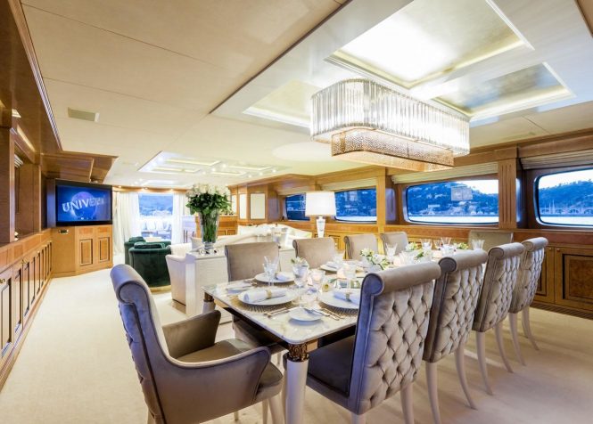 beautiful formal dining area and saloon