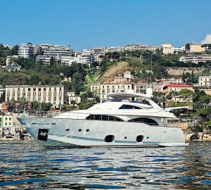 29m ANNE MARIE by Ferretti offering special rate for Amalfi Coast Charters