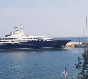 In Pictures: $200 Million Dollar Mega Yacht AL MIRQAB in Greece