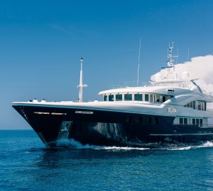 ocean yachts hull construction Fantastic Last Minute Yacht Charter Special for 44m BELUGA in West Med