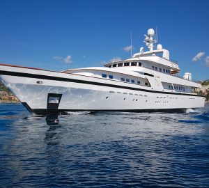 No Delivery Fees for 43m Elegant Classic Charter Yacht IL CIGNO