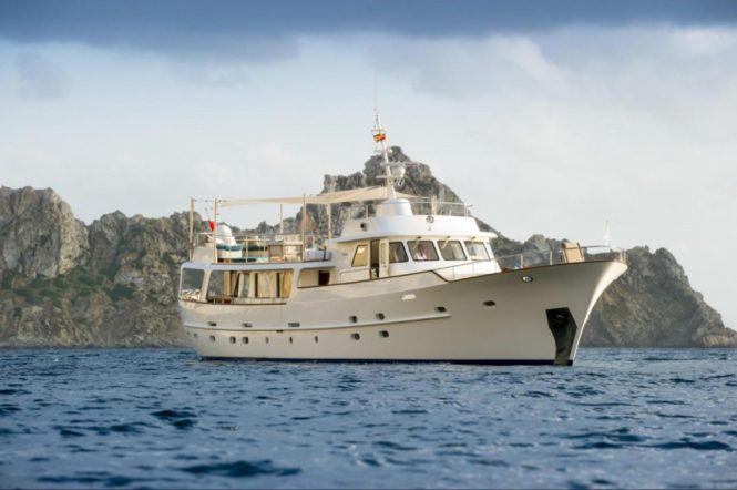 Classic motor yacht MONARA