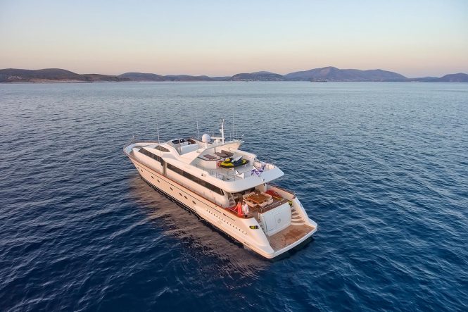 MARTINA offering charters in Greece