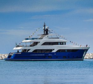 Cantiere delle Marche launch Acciaio 105 Motor Yacht GATTO