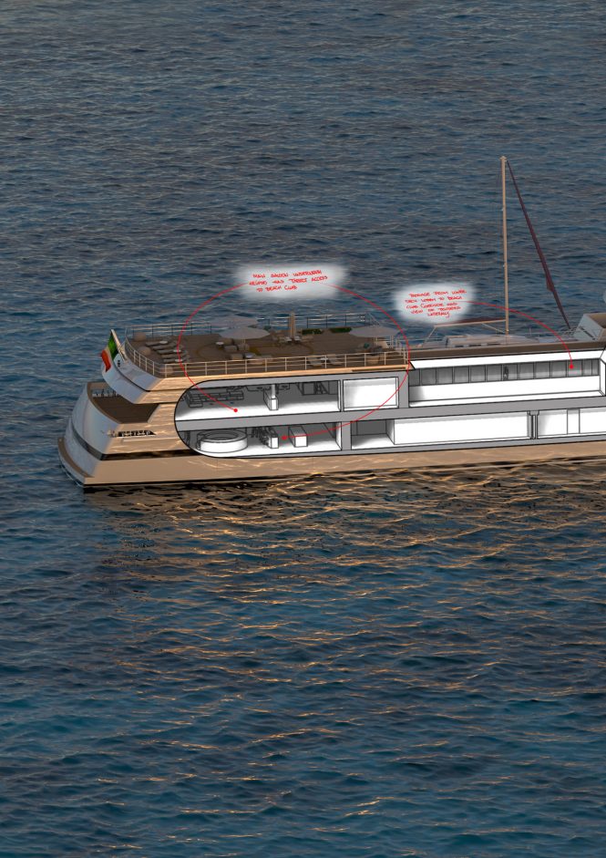 RSY 85mt SVY concept by Tommaso Spadolini for Rosetti Superyachts 3