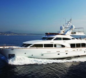 50% off selected dates in June aboard 35m charter yacht SALU