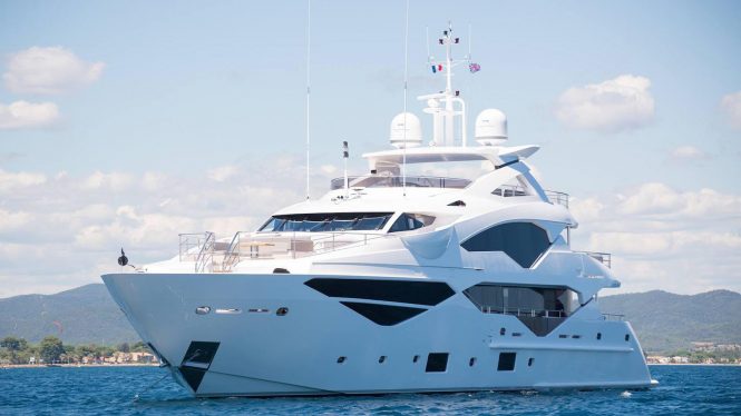 Sunseeker yacht JACOZZAMI available for charter in the Mediterranean