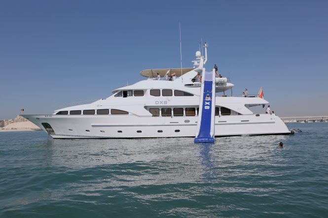 fun on a charter holiday with DBX yacht by Benetti