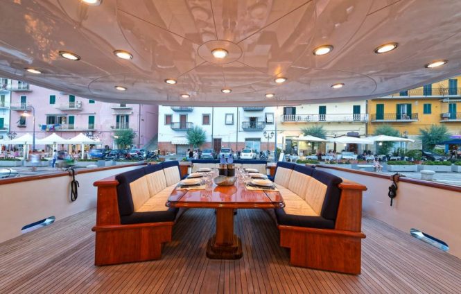 Alfresco dining area