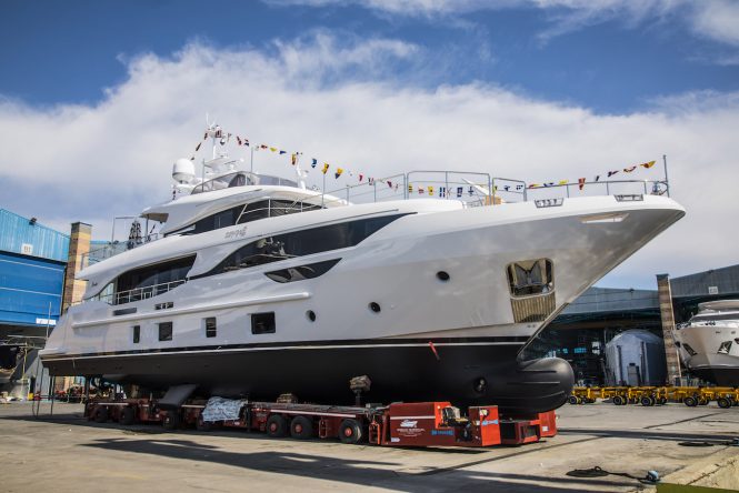 Benetti motor yacht ZEHRA ready to be launched