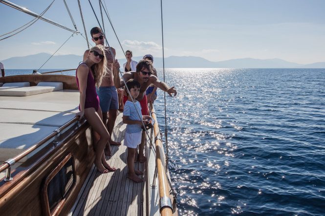 Family fun aboard luxury gulet ERATO
