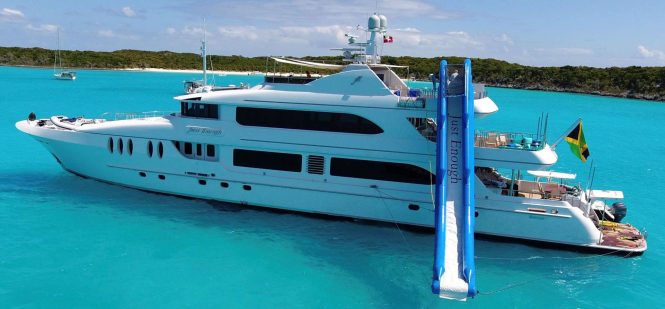 Luxury charter yacht Just Enough available in the Bahamas