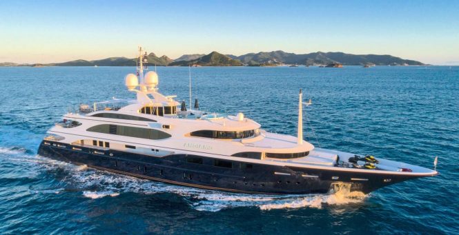 Luxury motor yacht ANDIAMO available for charter in the Mediterranean