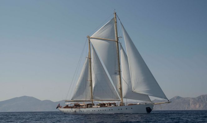 Luxury sailing yacht RHEA