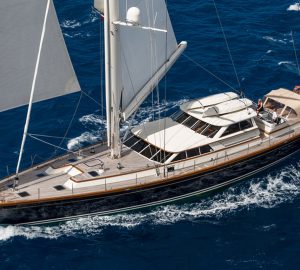 10% off remaining June charters aboard 108ft sailing yacht MARAE in New England