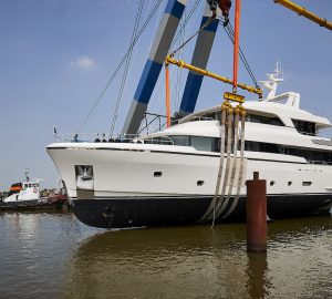 36-metre Moonen Martinique superyacht BRIGADOON launched