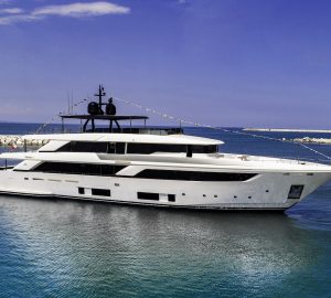 Ferretti launch New Custom Line Flagship Motor Yacht Navetta 42