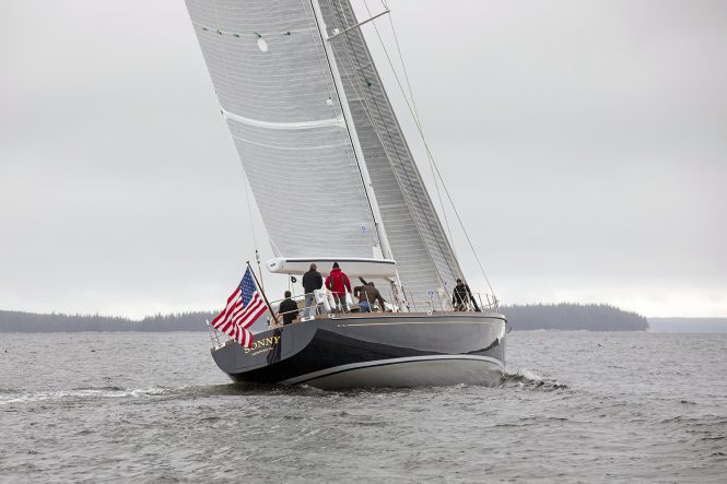 Luxury sailing yacht SONNY III - Photo Brooklin Boat Yard