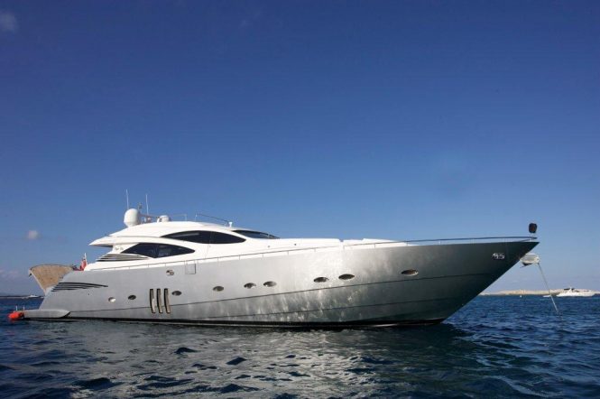TIGER LILY OF LONDON motor yacht for charter in the Mediterranean