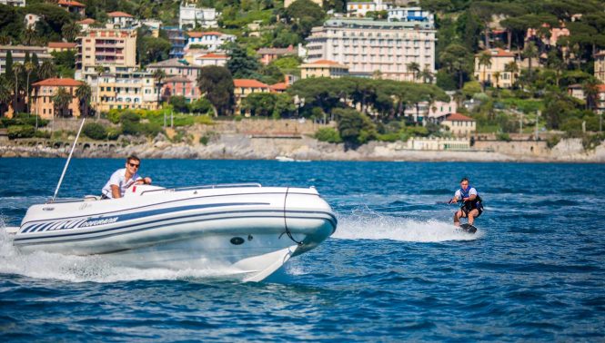 Water Activities with Superyacht Diane in the Mediterranean