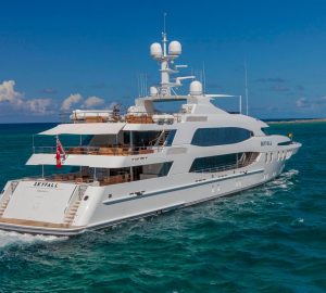 57m Luxury Superyacht SKYFALL offering 15% Last Minute Charter Availability in the Med